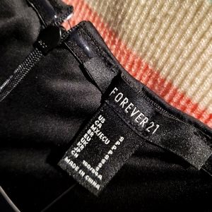 Black and silver flapper dress